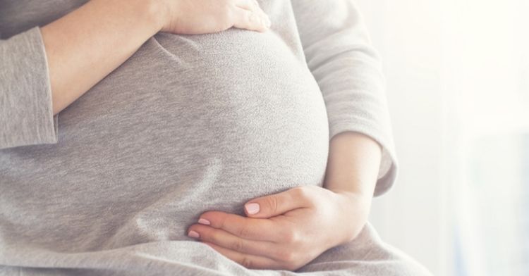 Caerse de trasero durante el embarazo