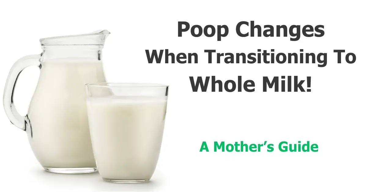 Cambios fecales al cambiar a leche entera