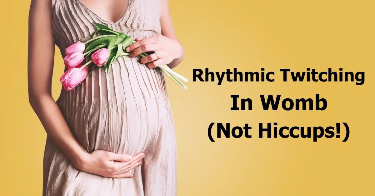 Contracciones rítmicas en el útero, sin hipo.