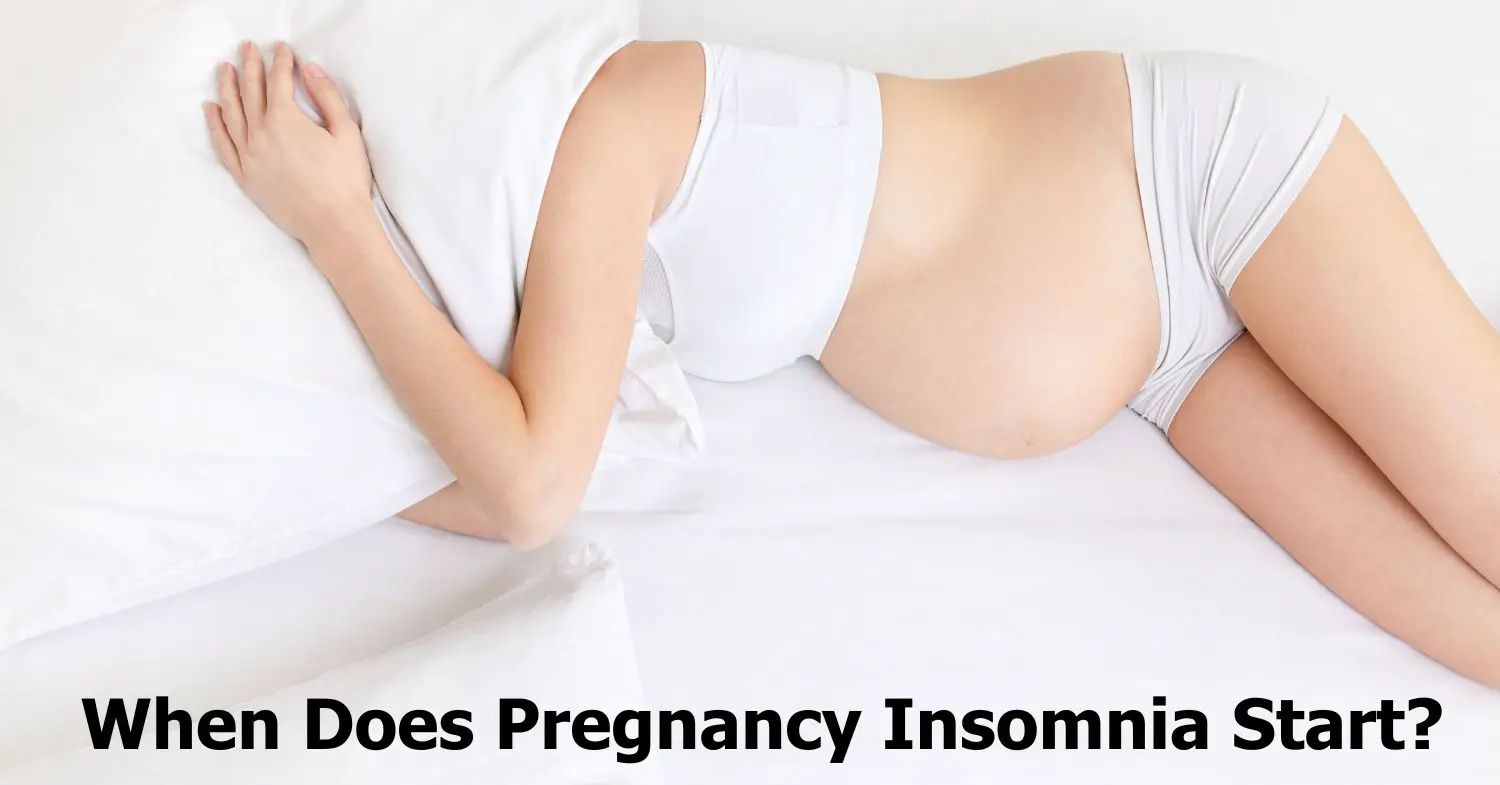 💭 ¿Sueñas con dormir? Descubre cuándo comienza el insomnio del embarazo